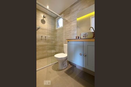 Apartamento para alugar com 55m², 2 quartos e 1 vagaBanheiro Social