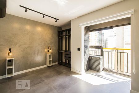 Quarto/Cozinha de kitnet/studio para alugar com 1 quarto, 27m² em Campos Elíseos, São Paulo