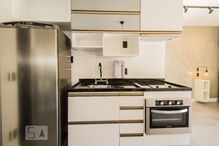 Studio para alugar com 27m², 1 quarto e sem vaga Studio para alugar com 27m², 1 quarto e sem vagaCozinha