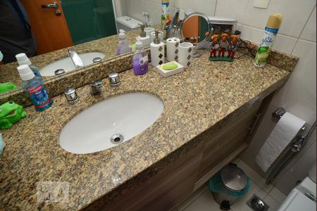 Banheiro Social de apartamento à venda com 2 quartos, 93m² em Botafogo, Rio de Janeiro