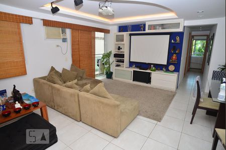 Sala de apartamento à venda com 2 quartos, 93m² em Botafogo, Rio de Janeiro