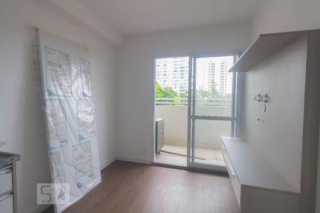 Sala de apartamento para alugar com 1 quarto, 47m² em Santo Amaro, São Paulo