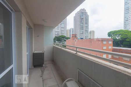 Varanda de apartamento para alugar com 1 quarto, 47m² em Santo Amaro, São Paulo