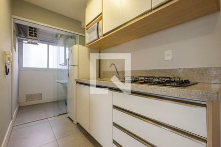 Sala/Cozinha de apartamento à venda com 2 quartos, 55m² em Pinheiros, São Paulo