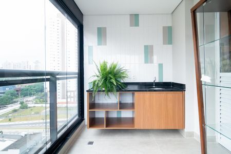 Apartamento à venda com 51m², 1 quarto e 1 vagaVaranda