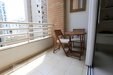 Varanda de apartamento para alugar com 1 quarto, 45m² em Cidade Monções, São Paulo