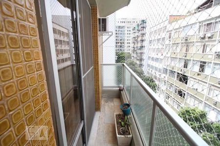 Varanda da Sala de apartamento para alugar com 2 quartos, 87m² em Laranjeiras, Rio de Janeiro
