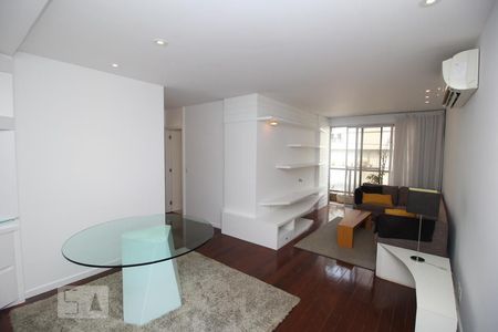 Sala de TV de apartamento para alugar com 2 quartos, 87m² em Laranjeiras, Rio de Janeiro
