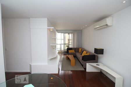 Sala de TV de apartamento para alugar com 2 quartos, 87m² em Laranjeiras, Rio de Janeiro