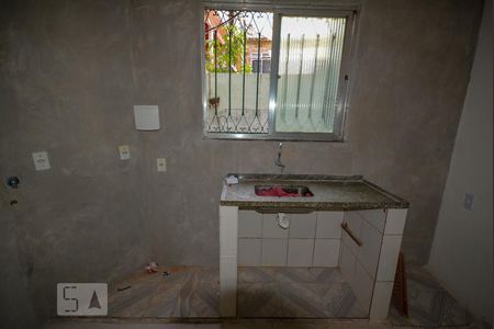 Cozinha de kitnet/studio para alugar com 1 quarto, 35m² em Recreio dos Bandeirantes, Rio de Janeiro