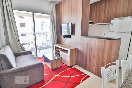 Sala de apartamento para alugar com 1 quarto, 34m² em Consolação, São Paulo