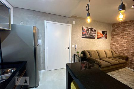 Sala de Estar de kitnet/studio para alugar com 1 quarto, 24m² em Rio Branco, Novo Hamburgo