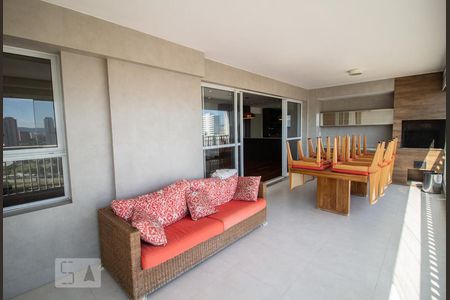 Varanda Gourmet de apartamento para alugar com 3 quartos, 164m² em Barra Funda, São Paulo