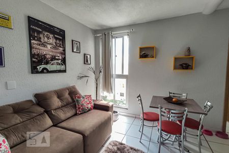 Sala de Estar de apartamento à venda com 2 quartos, 49m² em Campina, São Leopoldo