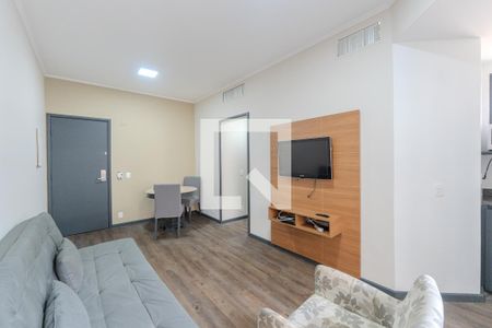 Sala de apartamento para alugar com 1 quarto, 48m² em Consolação, São Paulo