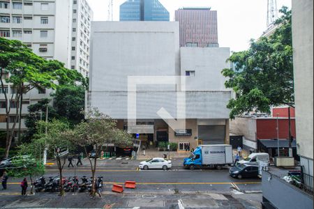 Vista da Varanda da Sala de kitnet/studio para alugar com 1 quarto, 48m² em Consolação, São Paulo