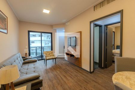 Sala de apartamento para alugar com 1 quarto, 48m² em Consolação, São Paulo