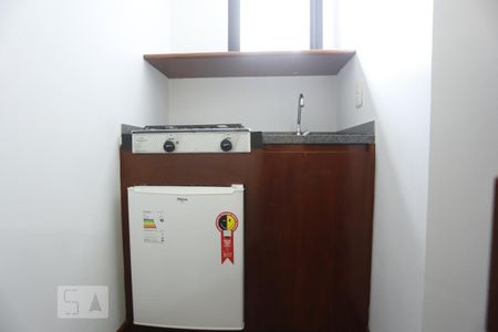 Cozinha de kitnet/studio para alugar com 1 quarto, 48m² em Consolação, São Paulo