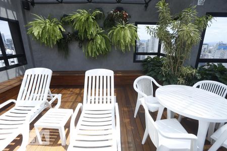 Área comum - Piscina de kitnet/studio para alugar com 1 quarto, 48m² em Consolação, São Paulo