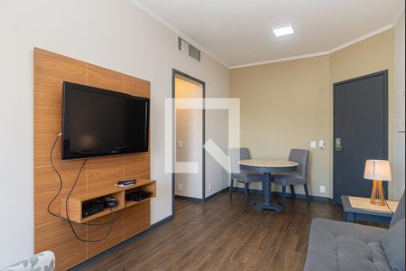 Sala de apartamento para alugar com 1 quarto, 48m² em Consolação, São Paulo