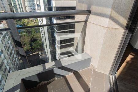Varanda da Sala de apartamento para alugar com 1 quarto, 48m² em Consolação, São Paulo