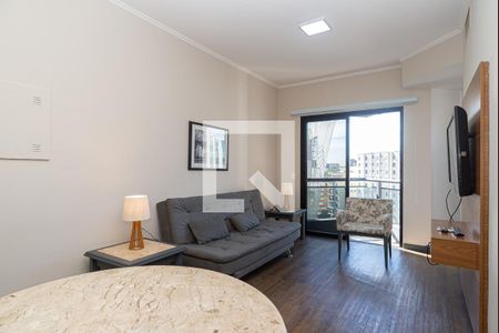 Sala de apartamento para alugar com 1 quarto, 48m² em Consolação, São Paulo