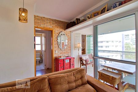 Sala de apartamento à venda com 2 quartos, 70m² em Vila Andrade, São Paulo