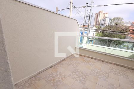 Varanda da Sala de casa para alugar com 3 quartos, 118m² em Campestre, Santo André