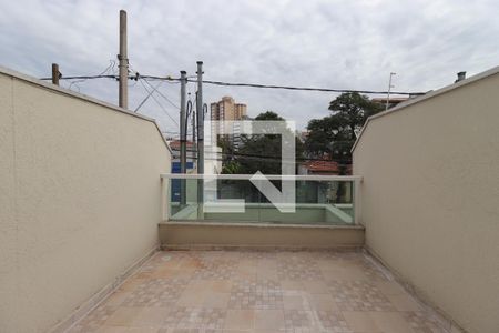 Varanda da Sala de casa para alugar com 3 quartos, 118m² em Campestre, Santo André