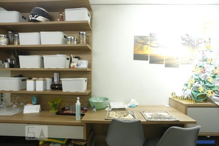 Entrada Cozinha de kitnet/studio à venda com 1 quarto, 30m² em Santa Efigênia, São Paulo