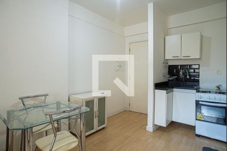 Studio para alugar com 32m², 1 quarto e sem vagaCozinha