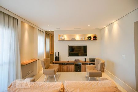 Sala de apartamento à venda com 4 quartos, 148m² em Vila Regente Feijó, São Paulo