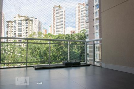 Varanda Sala de apartamento à venda com 3 quartos, 138m² em Vila Andrade, São Paulo