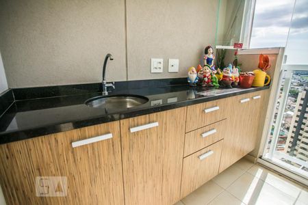 Apartamento à venda com 53m², 1 quarto e 1 vagaDetalhe da Varanda