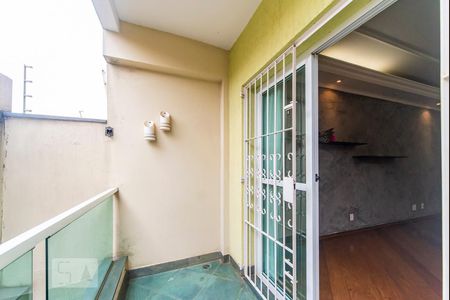 Varanda da Sala de apartamento à venda com 3 quartos, 90m² em Parque Industriário, Santo André