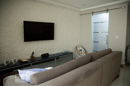 Sala de casa de condomínio para alugar com 3 quartos, 120m² em Vila Santo Estéfano, São Paulo