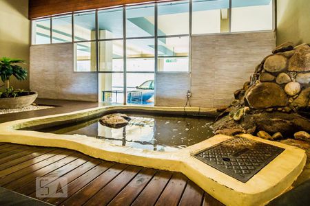 Studio à venda com 40m², 1 quarto e 1 vagaHall social