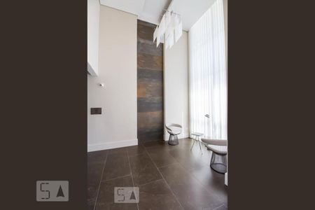Studio para alugar com 30m², 1 quarto e 1 vaga Studio para alugar com 30m², 1 quarto e 1 vagaHall social