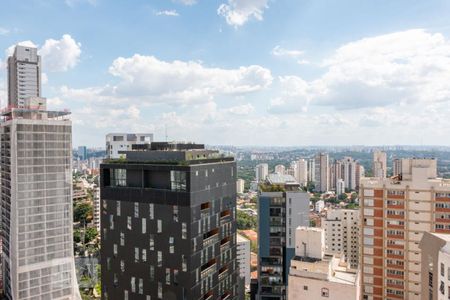 Apartamento para alugar com 70m², 2 quartos e 2 vagasVista da varanda