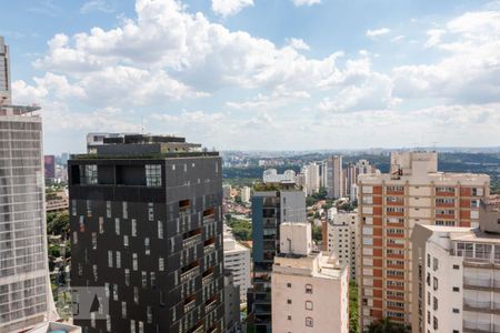 Apartamento para alugar com 70m², 2 quartos e 2 vagasVista da varanda
