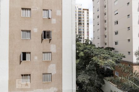 Vista do Quarto de apartamento para alugar com 1 quarto, 50m² em Brooklin Paulista, São Paulo