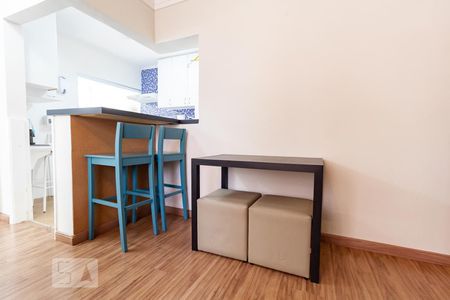 Sala de apartamento para alugar com 1 quarto, 50m² em Brooklin Paulista, São Paulo