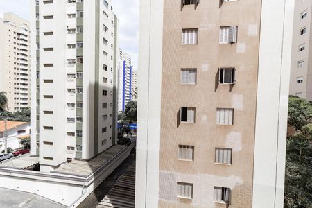 Vista da Sala de apartamento para alugar com 1 quarto, 50m² em Brooklin Paulista, São Paulo