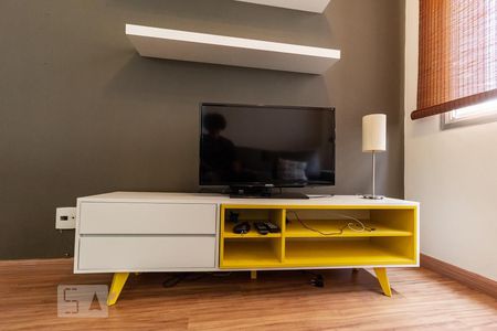 Sala de apartamento para alugar com 1 quarto, 50m² em Brooklin Paulista, São Paulo