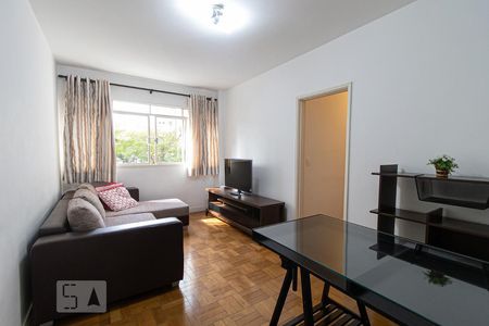 Sala de apartamento à venda com 2 quartos, 77m² em Bela Vista, São Paulo