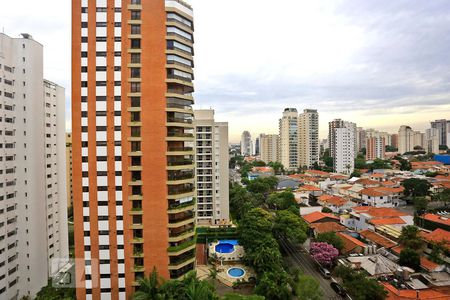 Vista da Varanda de apartamento para alugar com 1 quarto, 76m² em Campo Belo, São Paulo