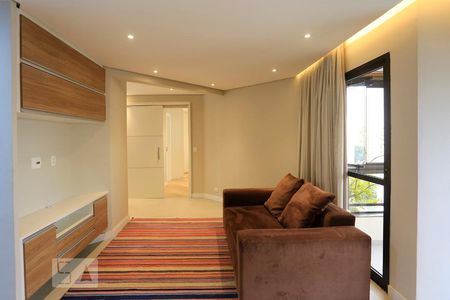 Sala de apartamento para alugar com 1 quarto, 76m² em Campo Belo, São Paulo