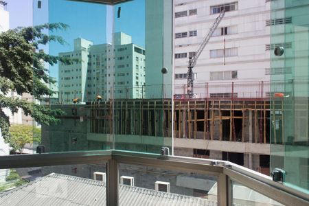 Varanda da sala de apartamento para alugar com 2 quartos, 60m² em Liberdade, São Paulo