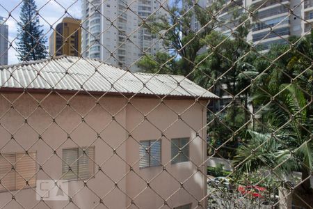 Vista da varanda dos quartos de apartamento para alugar com 2 quartos, 60m² em Liberdade, São Paulo