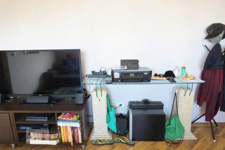 Sala de apartamento à venda com 1 quarto, 50m² em Vila Leonor, São Paulo